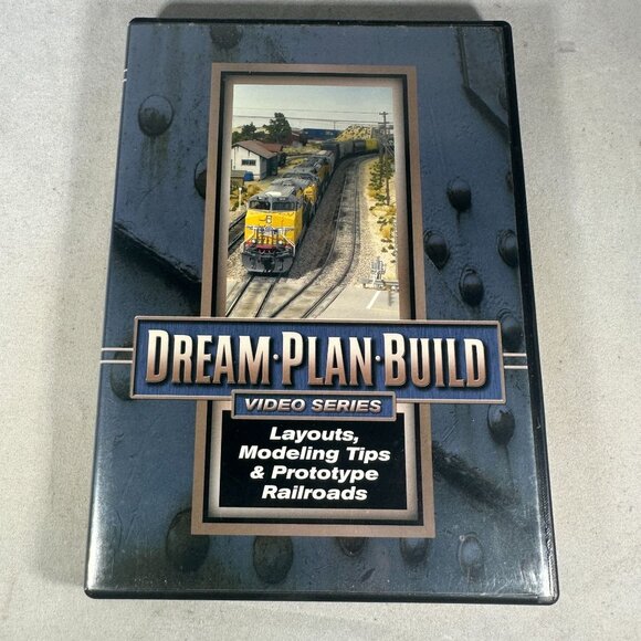Dream Plan Build Video Series Layouts Modeling Tips & Prototype Railroads DVD - Picture 1 of 3